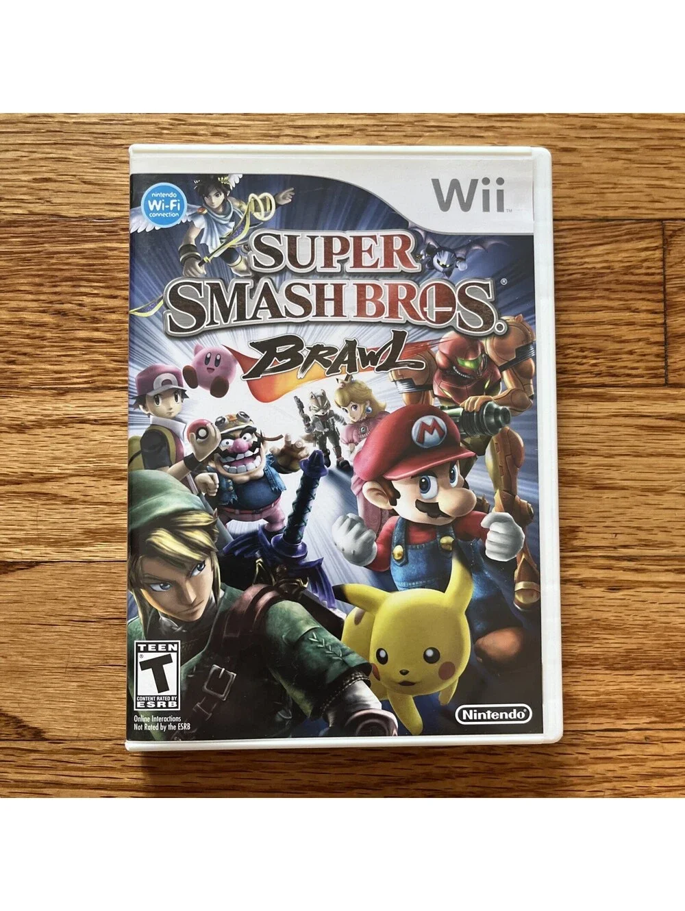 Super Smash Bros. Brawl Nintendo Wii 2008 Complete